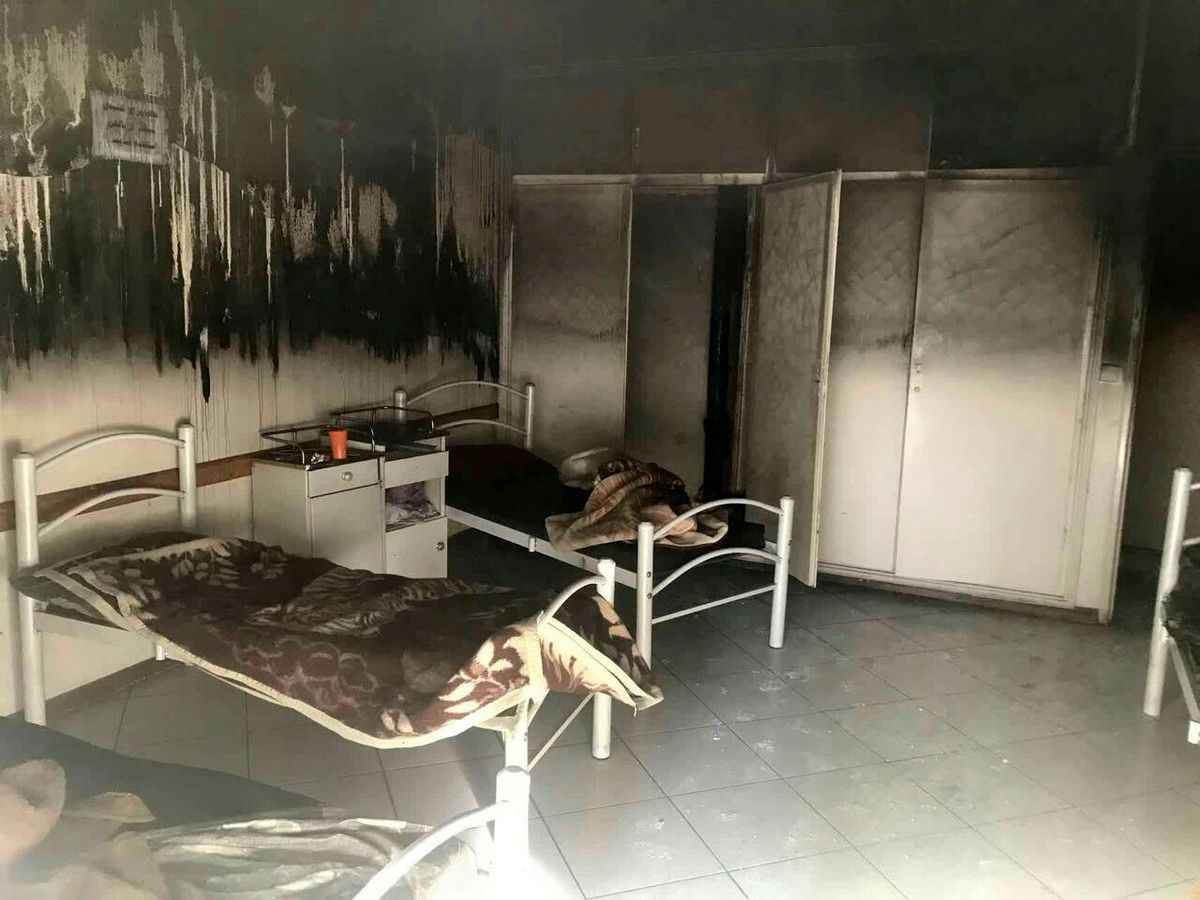 دو مصدوم در آتش‌سوزی یک بیمارستان در تهران