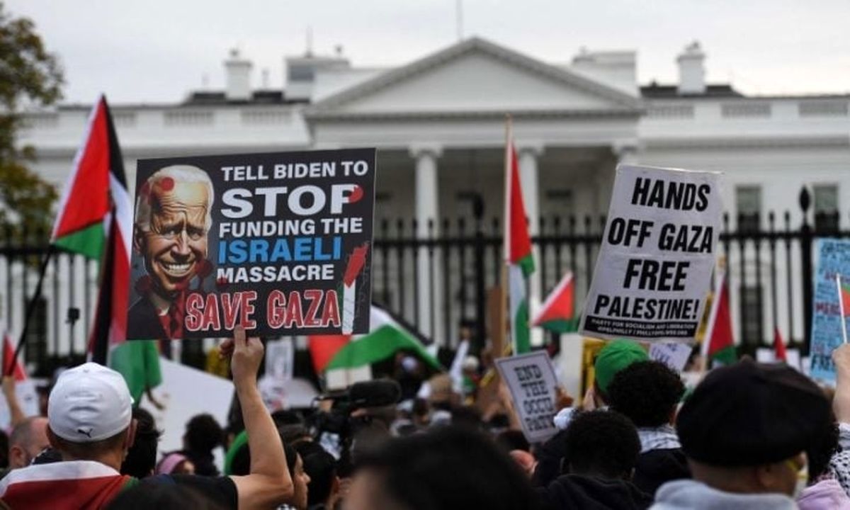 کاهش حمایت مردم آمریکا از جنگ اسرائیل در غزه