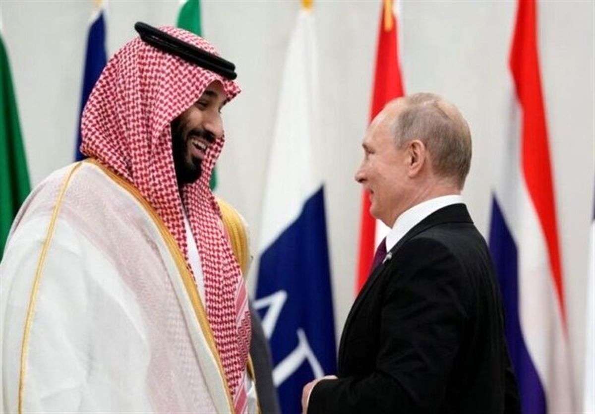 احوالپرسی صمیمانه ولیعهد عربستان با پوتین