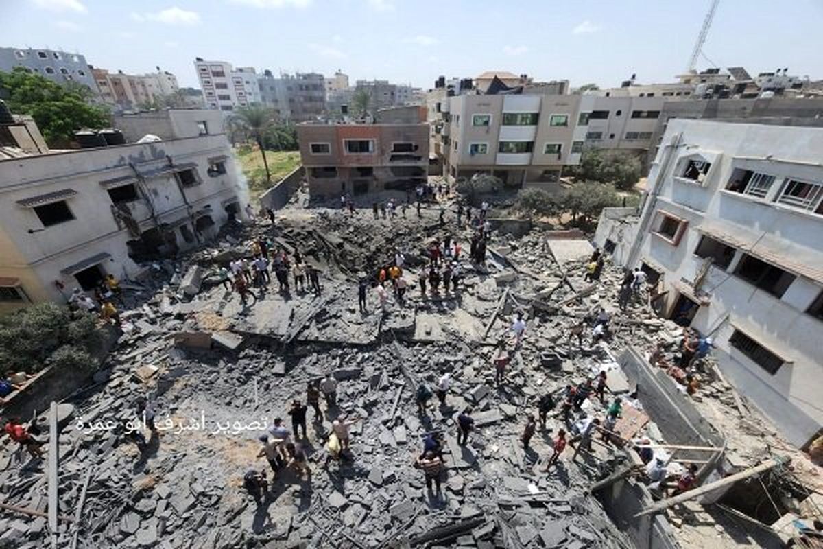 وضعیت فاجعه‌بار غزه پس از بمباران‌ اسرائیل