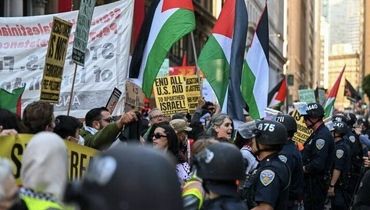 تظاهرات گسترده در حمایت از غزه؛ این‌بار مقابل کاخ سفید