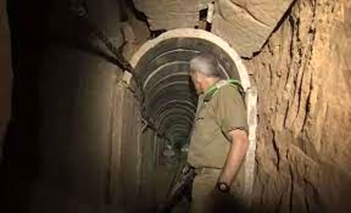 فیلمی که اسرائیل از تخریب تونل‌ حماس منتشر کرد