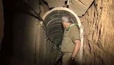 فیلمی که اسرائیل از تخریب تونل‌ حماس منتشر کرد