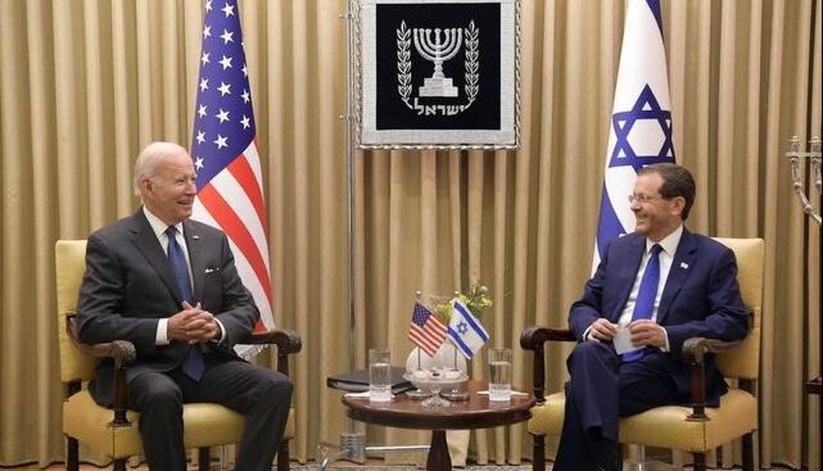 دعوت بایدن از رئیس رژیم اسرائیل برای سفر به واشنگتن