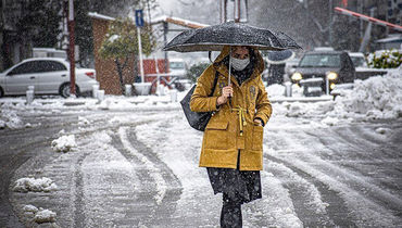 بارش برف و باران در جاده‌های این ۱۱ استان