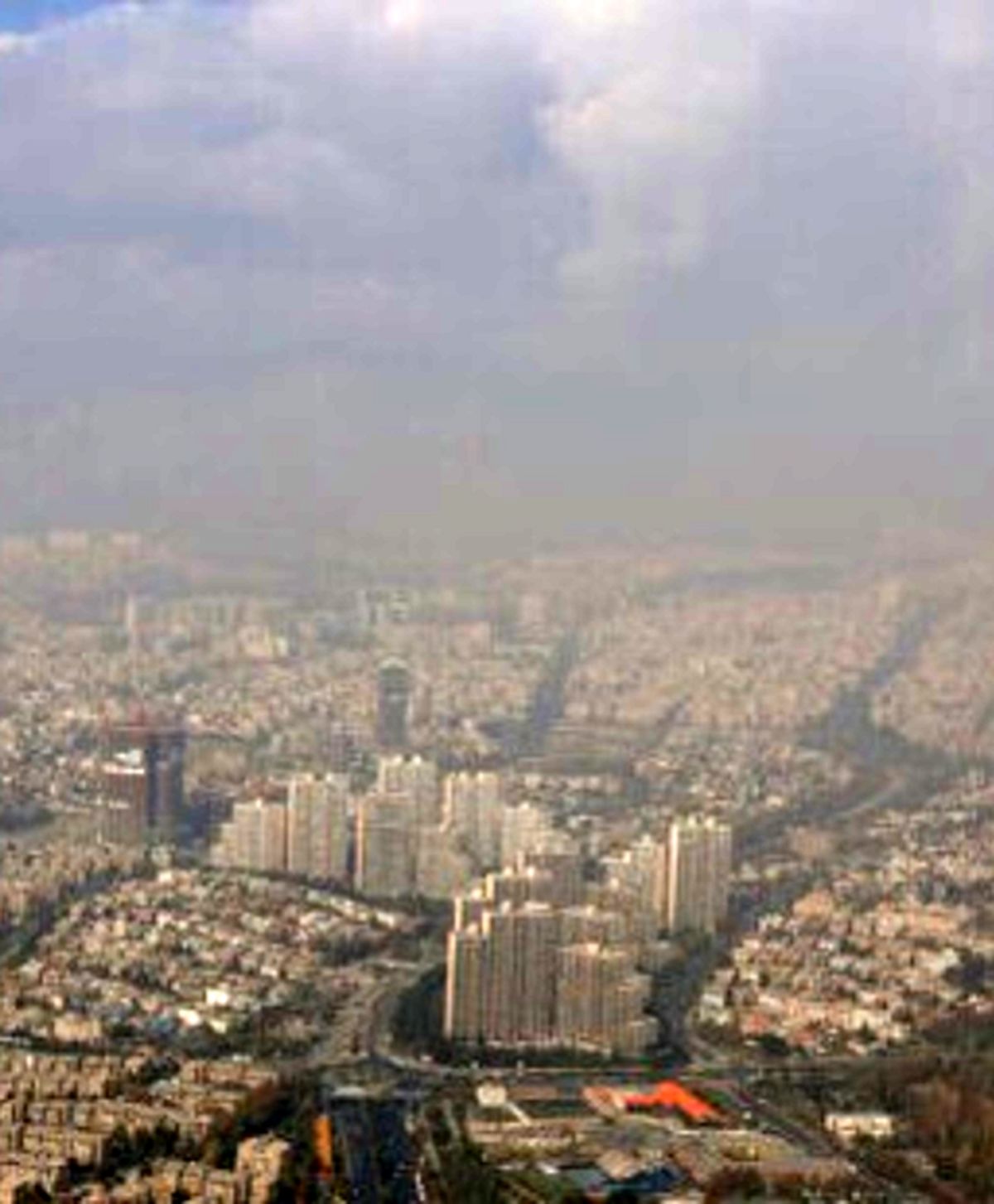 ایران در غبار