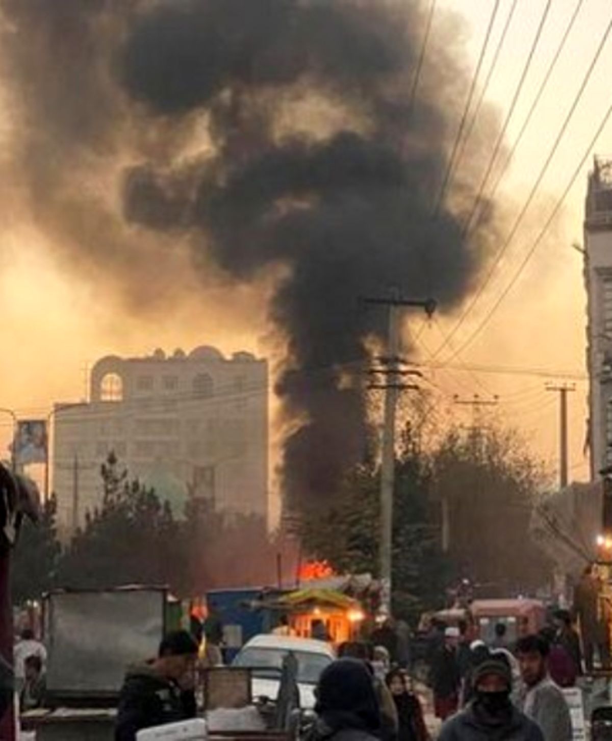 انفجار در مراسم نماز جمعه مسجدی در کابل