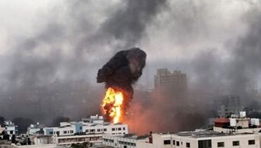 فیلم حملات ۴۸ ساعته اسرائیل به غزه با سرعت تند