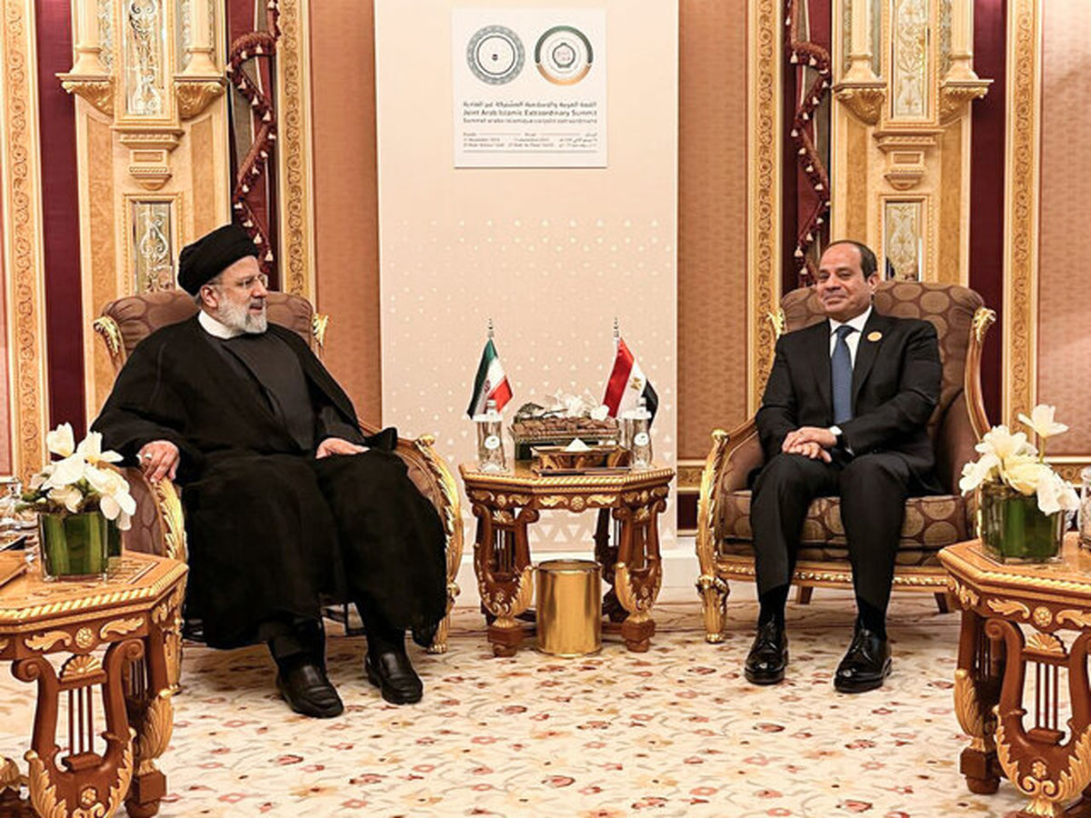 رئیسی: مانعی برای گسترش روابط با مصر نداریم/ السیسی: وزرا در حال پیگیری روابط با ایران هستند 