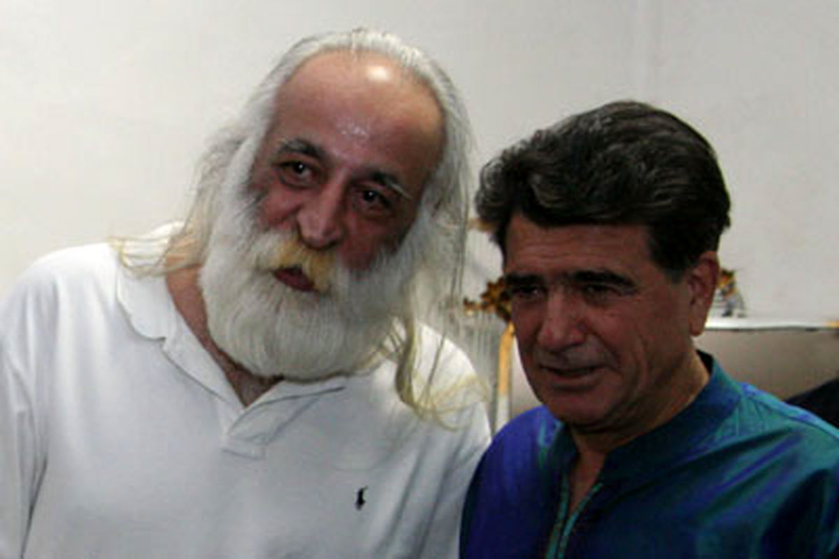 محمدرضا شجریان کنار محمدرضا لطفی در ۴۷ سال پیش| عکس