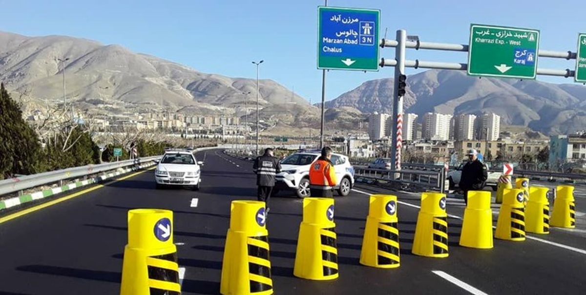 آخرین وضعیت جاده تهران-چالوس