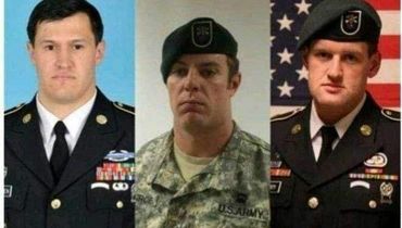تصویر سه آمریکایی کشته‌شده در حمله پهپادی