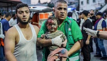تصاویری آخرالزمانی از وخامت اوضاع اورژانس نوار غزه درپی بمباران مناطق غیرنظامی + عکس