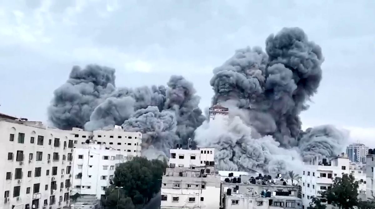 تصاویر تازه از حمله موشکی غافلگیرکننده به اسرائیل